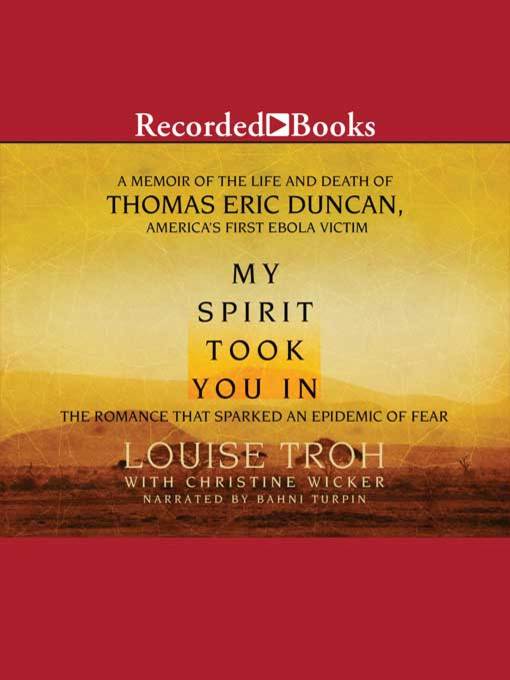 Title details for My Spirit Took You In by Louise Troh - Available